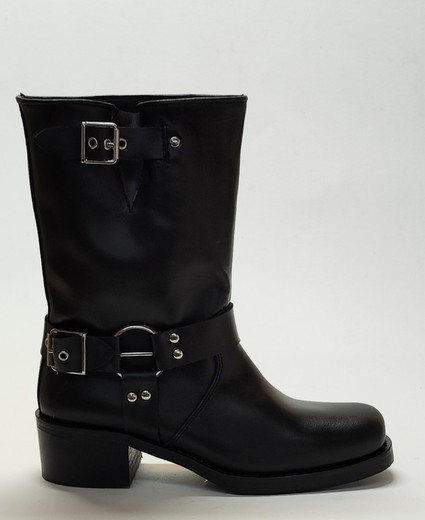 Botas Y Botines 1Must 8442 piel negro