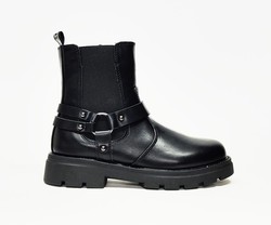 Botas Y Botines Asso 16661 piel vegana negro