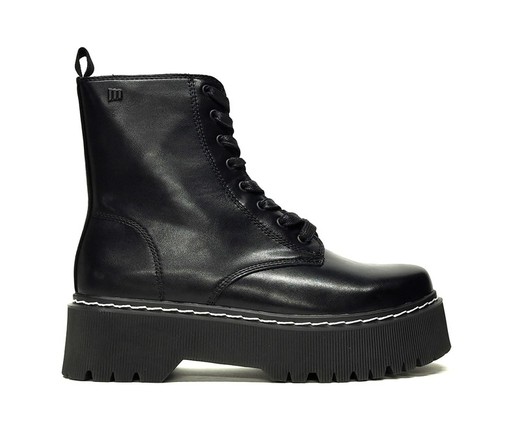 Botas Y Botines Mustang 54146 piel vegana negro