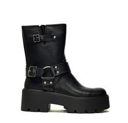 Botas Y Botines Mustang 59354 piel vegana negro