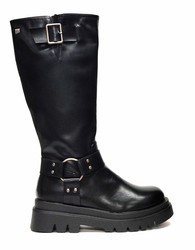 Botas Y Botines Mustang 59365 piel vegana negro