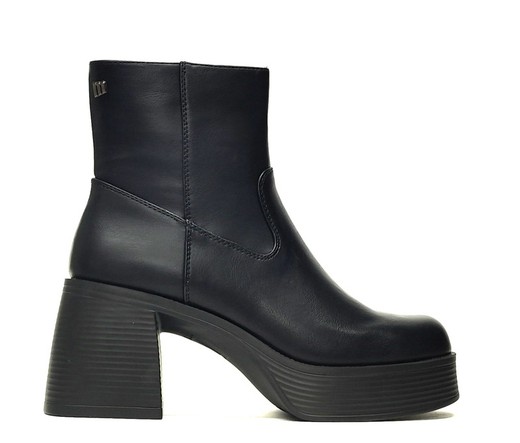 Botas Y Botines Mustang 59419 piel vegana negro