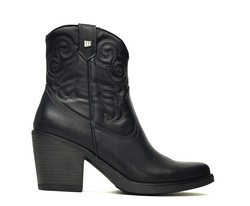 Botas Y Botines Mustang 59581 piel vegana negro