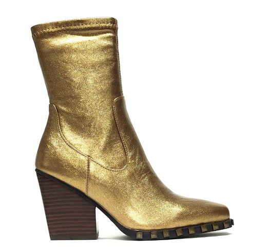 Botas Y Botines Noa Harmon 9761 licra bronce