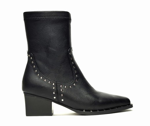 Botas Y Botines Noa Harmon 9762 piel vegana negro