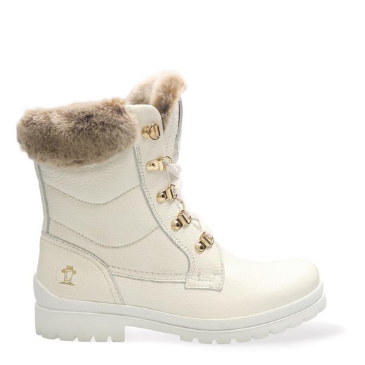 Botas Y Botines Panama Jack TUSCANI B27 piel blanco