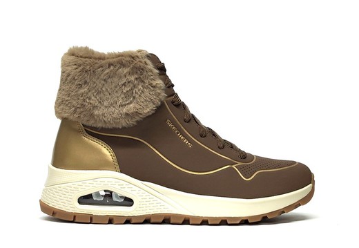 Botas Y Botines Skechers 167993 piel vegana cuero