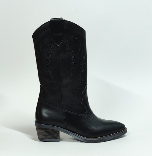 Botas Y Botines T.H.00 22054 piel negro