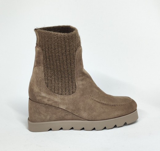 Botas Y Botines Unisa LEYSA piel taupe