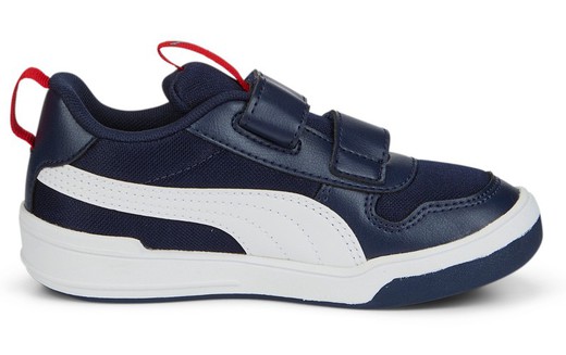 Deportivos Puma 380845 piel vegana marino