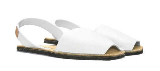 Sandalias Y Zue Castell 1053 piel blanco