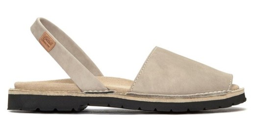 Sandalias Castell Piel Taupe