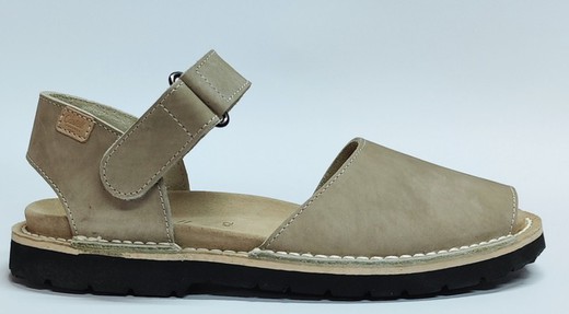 Sandalias Y Zue Castell 1062 piel taupe