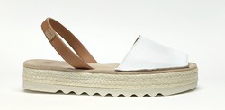 Sandalias Y Zue Castell 2283 piel blanco