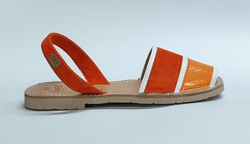 Sandalias Y Zue Castell 2495 piel naranja