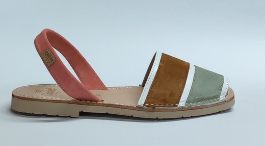 Sandalias Y Zue Castell 2495 piel taupe