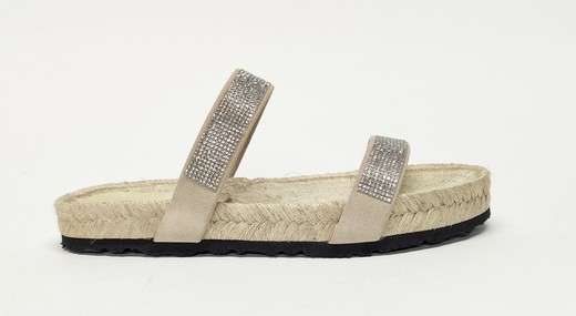 Sandalias Y Zue Castell 2602 piel plateado