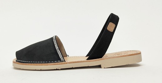 Sandalias Y Zue Castell 2632 piel negro