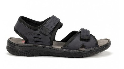 Sandalias Y Zue Fluchos 1753 piel negro