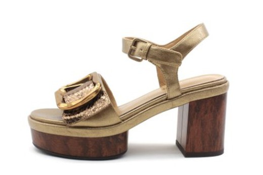 Sandalias Y Zue Noa Harmon 9668 piel vegana bronce