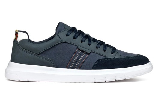 Sneakers Geox U45B3B textil marino