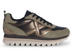 Sneakers Munich RIPPLE-51 textil bronce