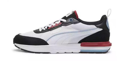 Sneakers Puma 383462 textil plateado