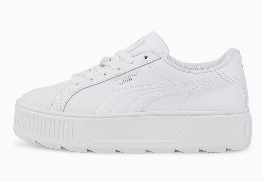 Sneakers Puma 384615 piel blanco