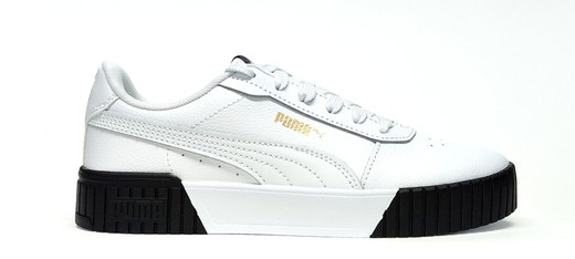 Sneakers Puma 385849 piel vegana blanco