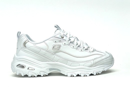 Sneakers Skechers 11931 piel vegana blanco