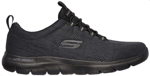 Sneakers Skechers 232186 textil negro