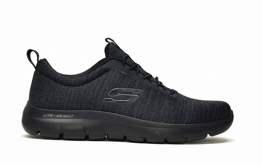 Sneakers Skechers 232697 textil negro