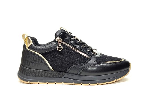 Sneakers Tamaris 23732 piel vegana negro