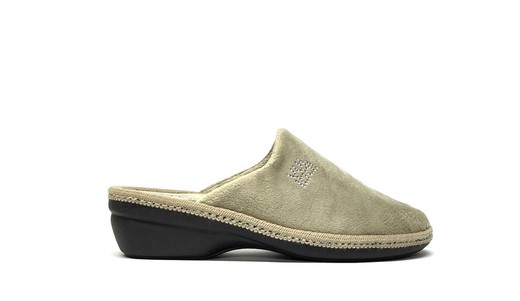 Zapatillas Casa Ladi 5953 textil taupe