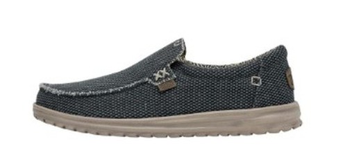 Zapatos Dude MIKKA BRAIDED textil marino