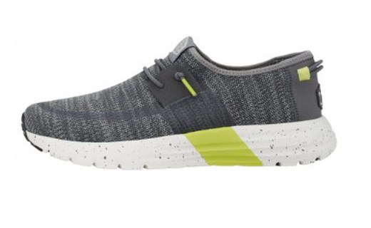 Zapatos Dude SIROCCO textil gris