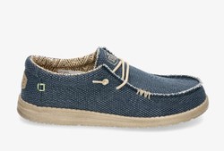 Zapatos Dude WALLY BRAIDED textil marino