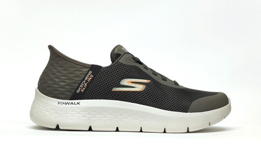 Zapatos Skechers 216324 textil marrón