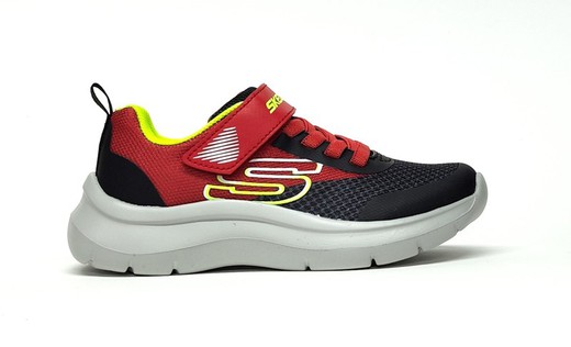 Zapatos Skechers 403879 textil rojo