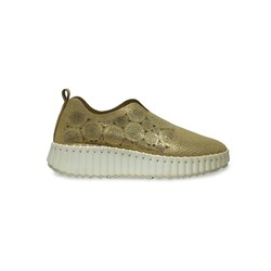 Zapatos Walk & Fly 9936 textil dorado