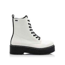 Botas Mustang 50596 piel blanco