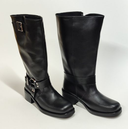 Botas Y Botines 1Must 8447 piel negro