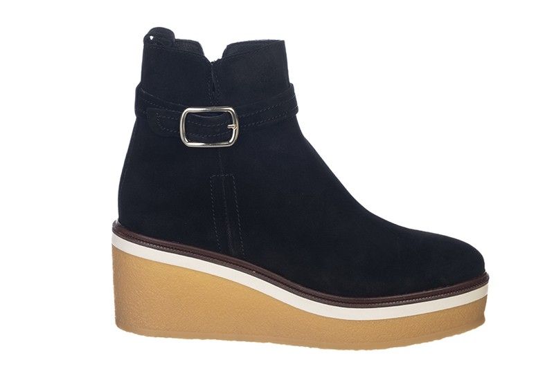 Botas Y Botines Alpe 2217 ante negro — Calzados dima