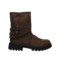 Botas Y Botines Asso 18303 piel vegana marrón