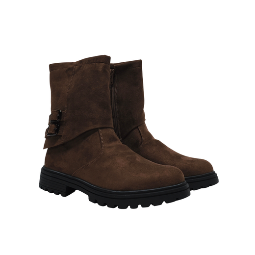 Botas Y Botines Asso 18303 piel vegana marrón