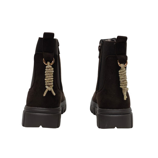 Botas Y Botines Asso 18362 piel vegana marrón