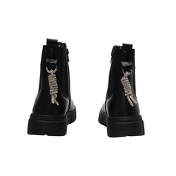 Botas Y Botines Asso 18362 piel vegana negro