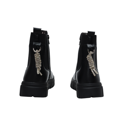 Botas Y Botines Asso 18362 piel vegana negro