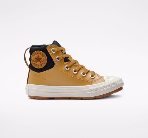 Botas Y Botines Converse 271712 nobuk amarillo