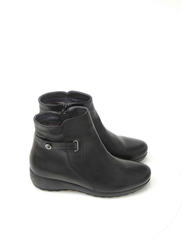 Botas Y Botines Fluchos 1074 piel negro Calzados dima